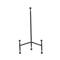 Set of 3" Black Metal Modern Easel, 12", 10", 8"